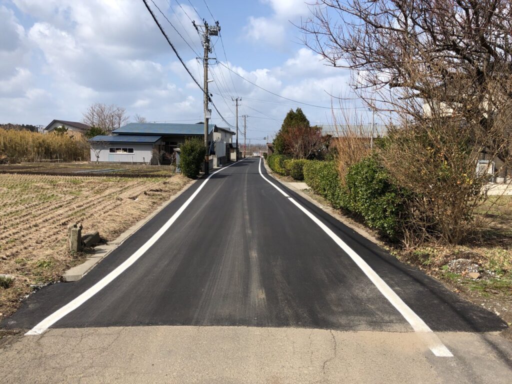 竹生鳥形線外舗装補修工事